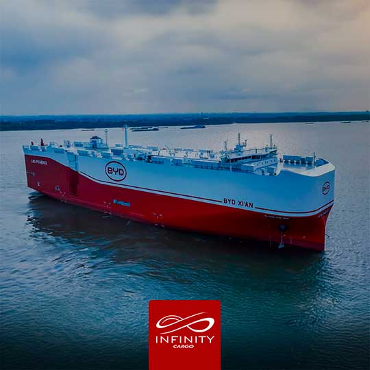 BYD acelera nos mares no mercado global